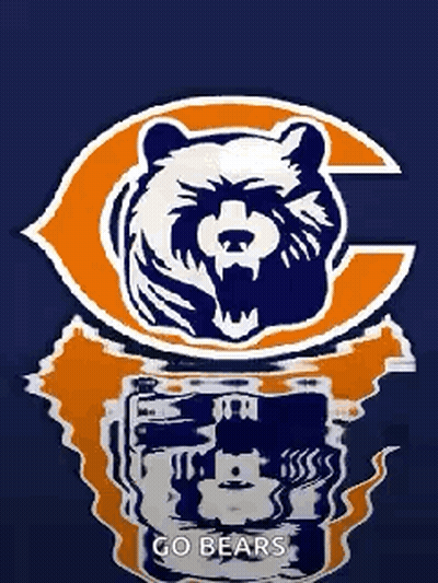 Chicago Bears Logo Saying Go Bears GIF