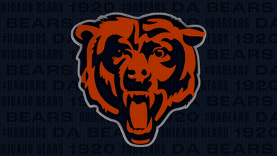 Chicago Bears Logo With Touchdown GIF