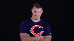 Chicago Bears Mitch Trubisky Shaking Head GIF