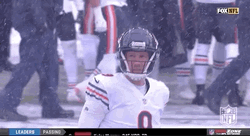 Chicago Bears Nick Foles In The Rain GIF