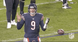  Chicago Bears Nick Foles Looking Confused GIF