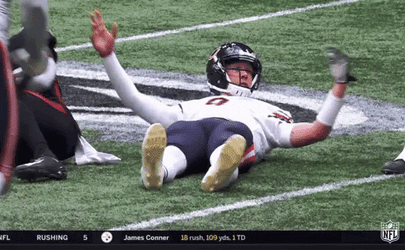  Chicago Bears Players Lifting Nick Foles GIF