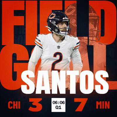 Chicago Bears Vs New England Patriots Football Poster GIF