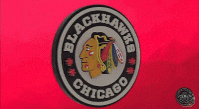 Chicago Blackhawks Logo Goal GIF