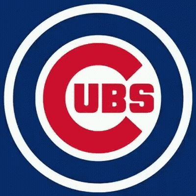 Chicago Cubs Logo With Blue Bear GIF