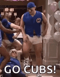 Chicago Cubs Party Twerk GIF
