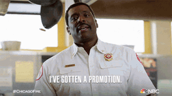 Chicago Fire Boden Wallace Got  Promotion GIF