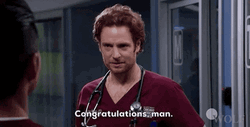 Chicago Med Mazel Tov Congratulations Man GIF