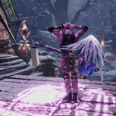 Chicharron Standing In Snowy Area GIF