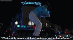 Chick Chicky Boom Expressed The Mask While Dancing GIF