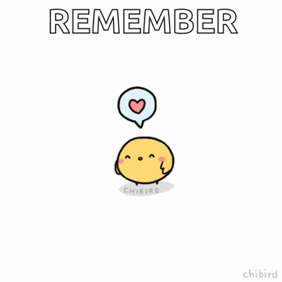 Chick With Heart Speech Bubble Remember You Are Loved Today Tomorrow And Forever GIF