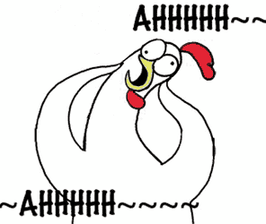 Chicken Ahh GIF