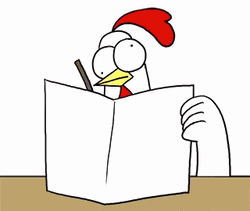 Chicken Bro Draw A Poop GIF