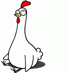 Chicken Bro Farting GIF