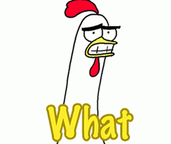 Chicken Bro Saying What GIF
