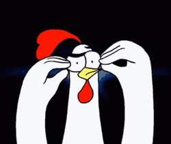 Chicken Cartoon Mindblown GIF