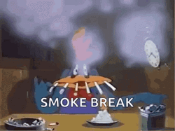 Chicken Chain Smoking GIF