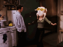 Chicken Head Lady Dancing With Sunglasses GIF