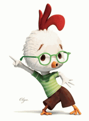 Chicken Little Cute Dance GIF