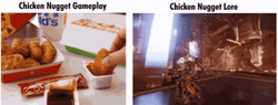 Chicken Nugget Gameplay Meme GIF