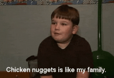 Chicken Nugget Is Family Meme GIF