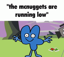 Chicken Nugget Meme Running Slow GIF