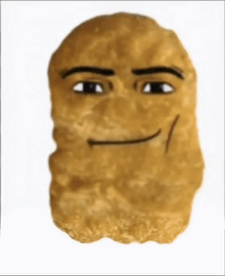 Chicken Nugget Shake Head GIF