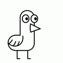 Chicken Puking Chick Birth  GIF