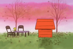Chicken Served Peanuts Snoopy Thanksgiving GIF
