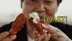 Chicken Wing Toast GIF