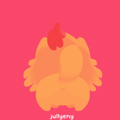 Chicken With Name Jullyeny GIF