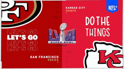 Chiefs And 49Ers Let S Go Poster GIF