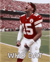 Chiefs Football Team Member Hopping GIF