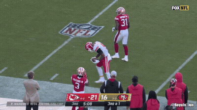 Chiefs Vs 49Ers Football Game GIF