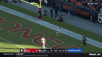 Chiefs Vs Broncos Football Game GIF