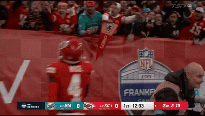 Chiefs Vs Dolphins Football Game GIF