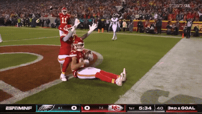 Chiefs Vs Eagles Football Game GIF