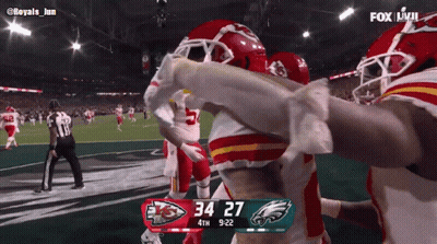 Chiefs Vs Eagles Football Game On Fox Live GIF