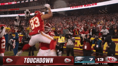 Chiefs Vs Eagles Football Game GIF