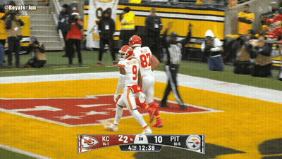 Chiefs Vs Steelers Football Game GIF
