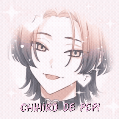 Chihiro De Pepi On Pink Background GIF