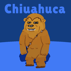 Chihuahua Chewbacca GIF