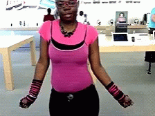 Chihuahua Pearl Necklace Laptop Temesha Waiting For Omarion GIF
