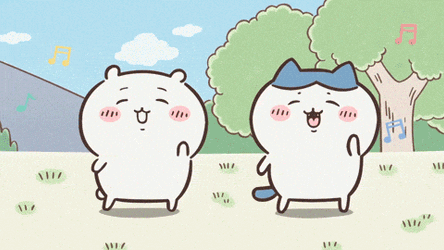 Chiikawa And Hachiware Party Dance GIF