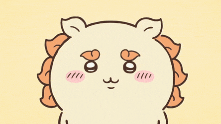 Chiikawa Cute Shisa Smile GIF