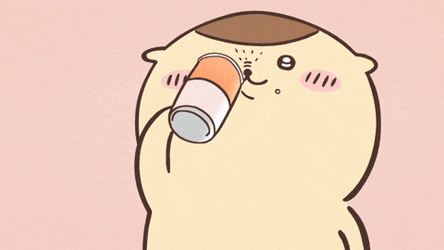 Chiikawa Kuri-Manjū Loud Sigh GIF