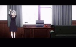 Chika Dance Anime End Credits GIF