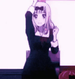 Chika Dance Anime Glitch Effect GIF