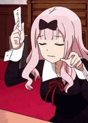 Chika Dance Anime Rap Pouting GIF