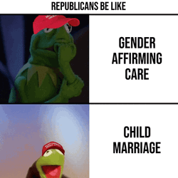 Child Logic Kermit Falling Off Building GIF